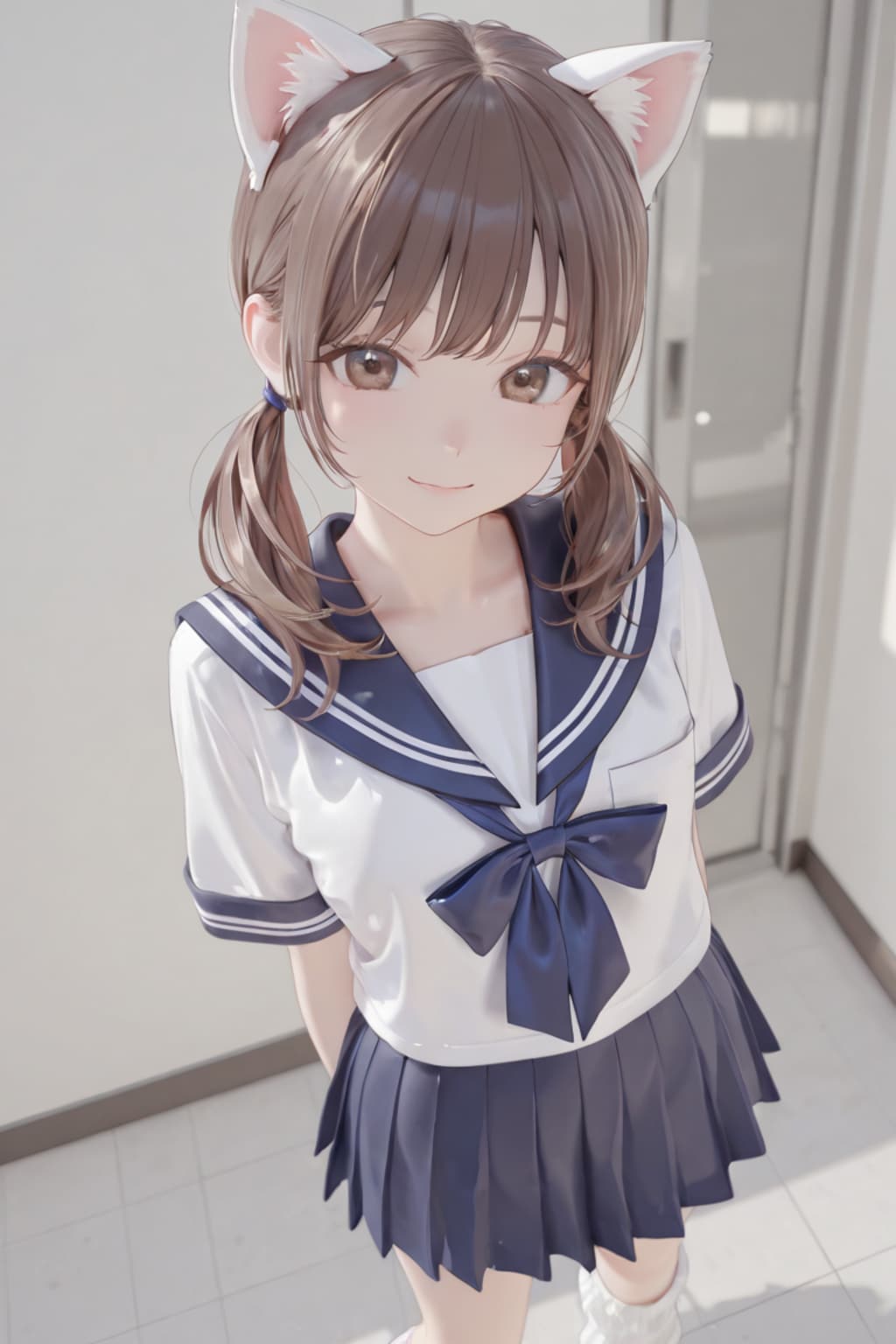 猫耳ルーズソックス