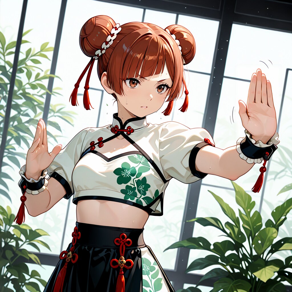 チャイナドレスなJKラオフェン