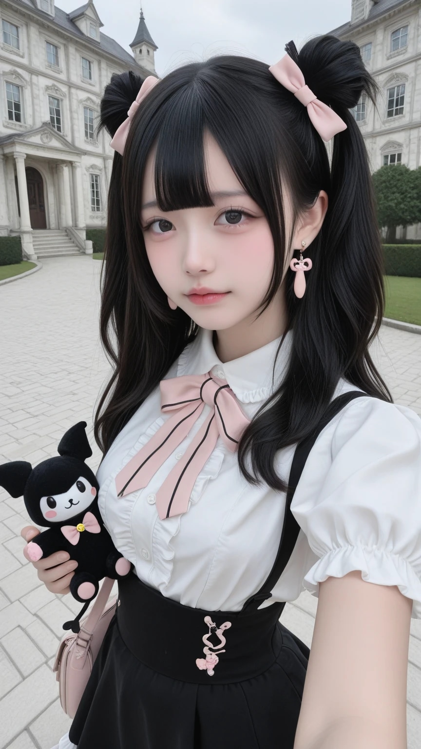 地雷系ちゃんのクロミ女子《サンピューが良いなぁSeaArt》