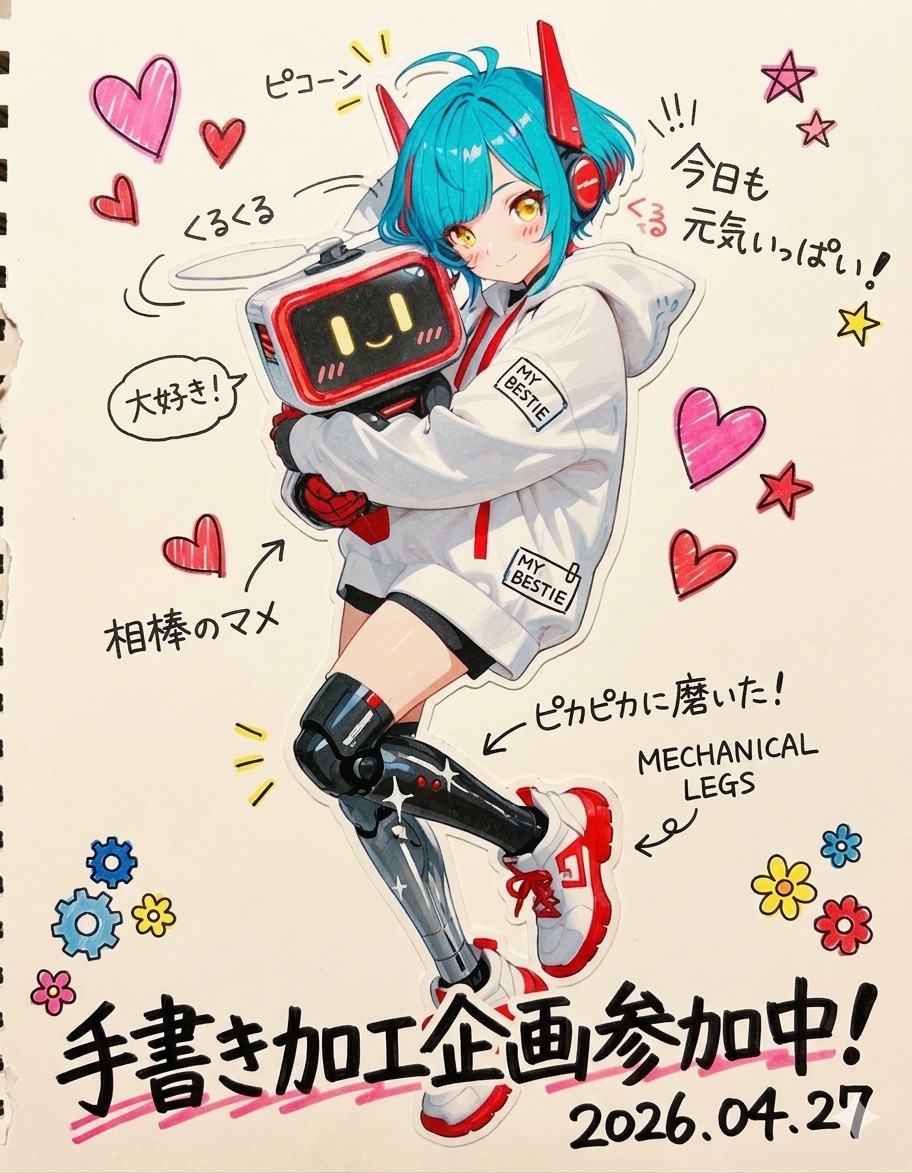 相棒のマメ | の人気AIイラスト・グラビア