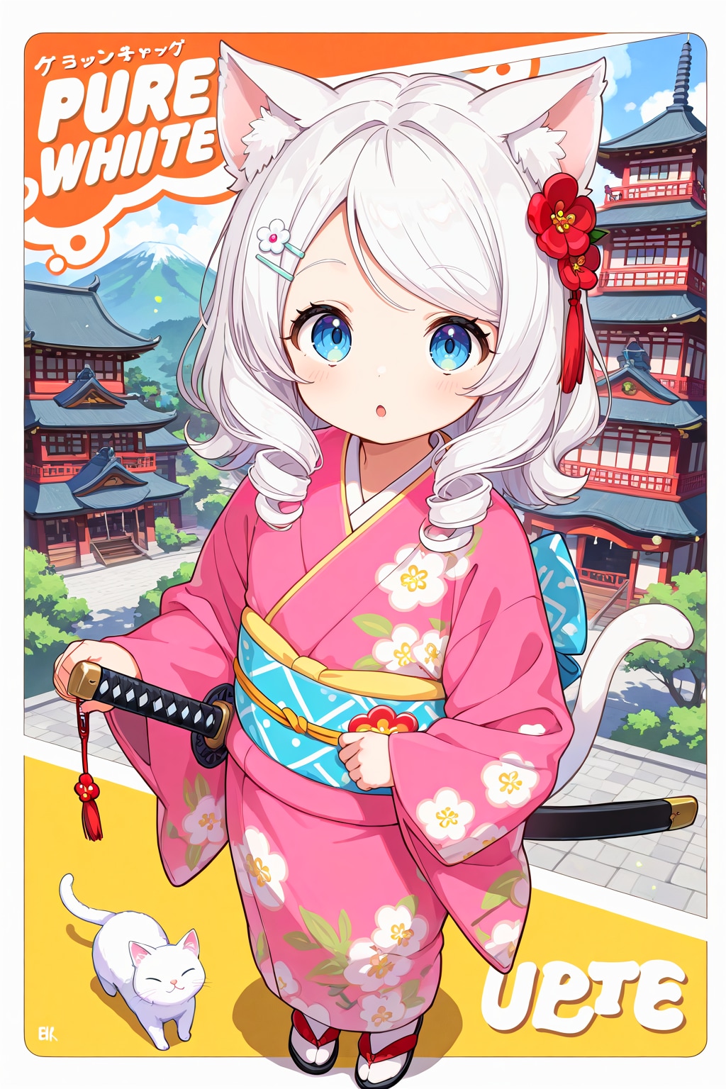 ７人のケモミミ侍（２／７） | の人気AIイラスト・グラビア