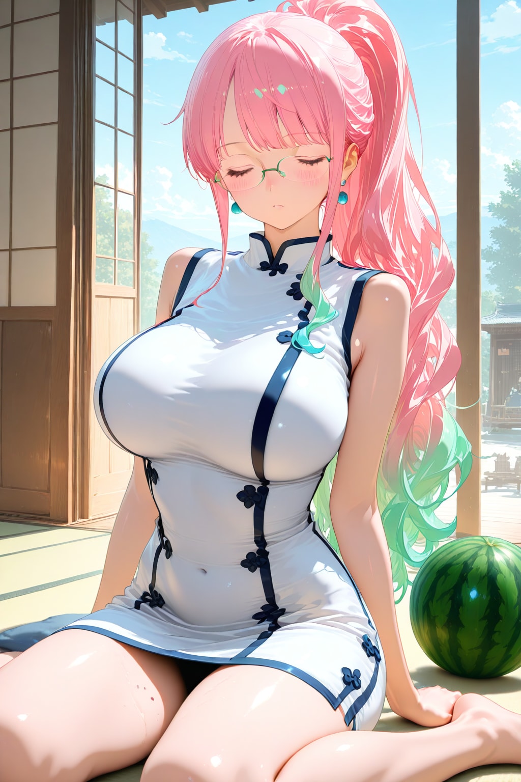 ニホンノナツ、アツイデース