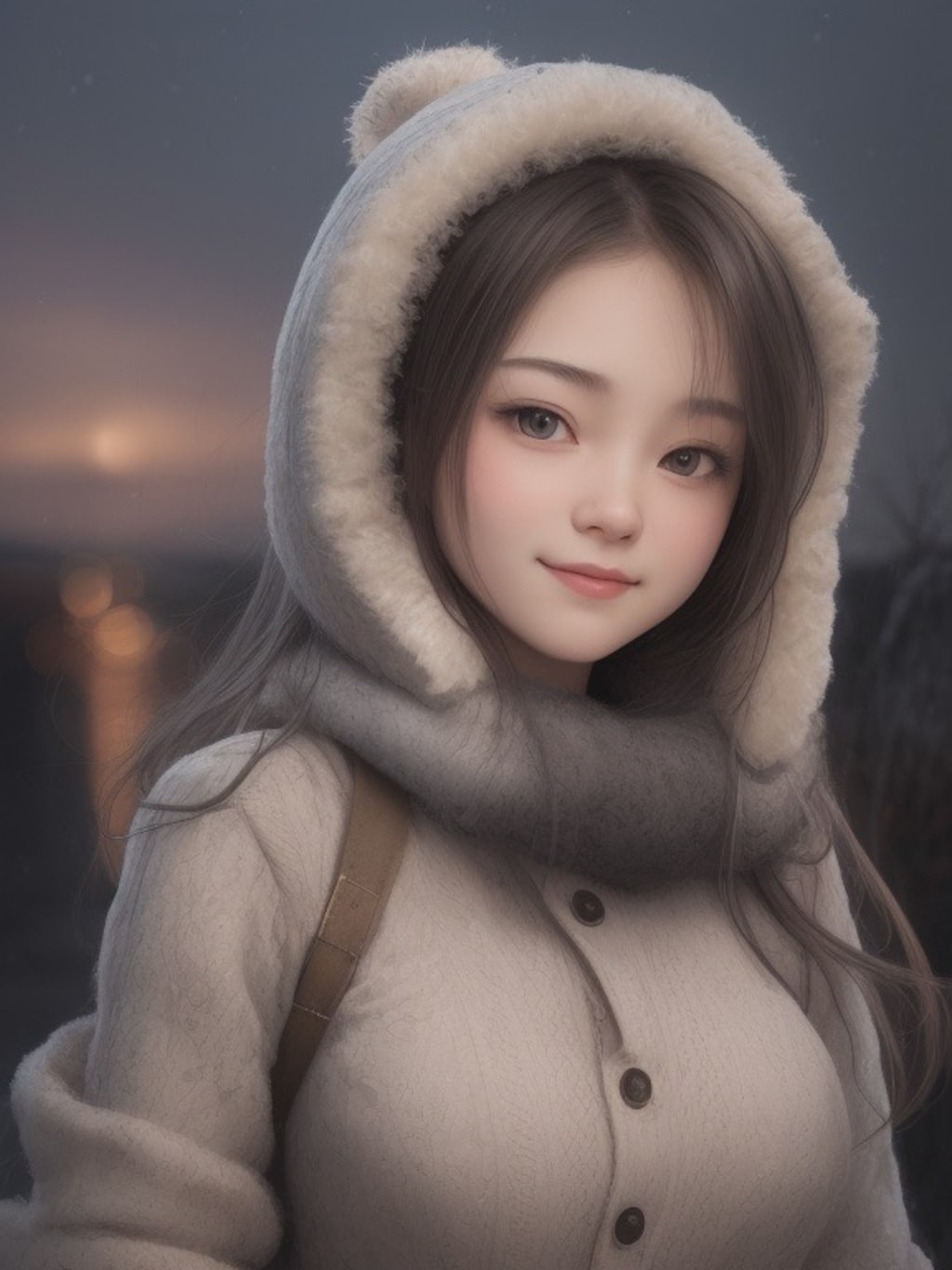 日本国樺太州豊原市の少女