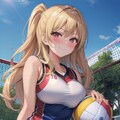 ドヤ顔ギャルバレー部員 2枚目