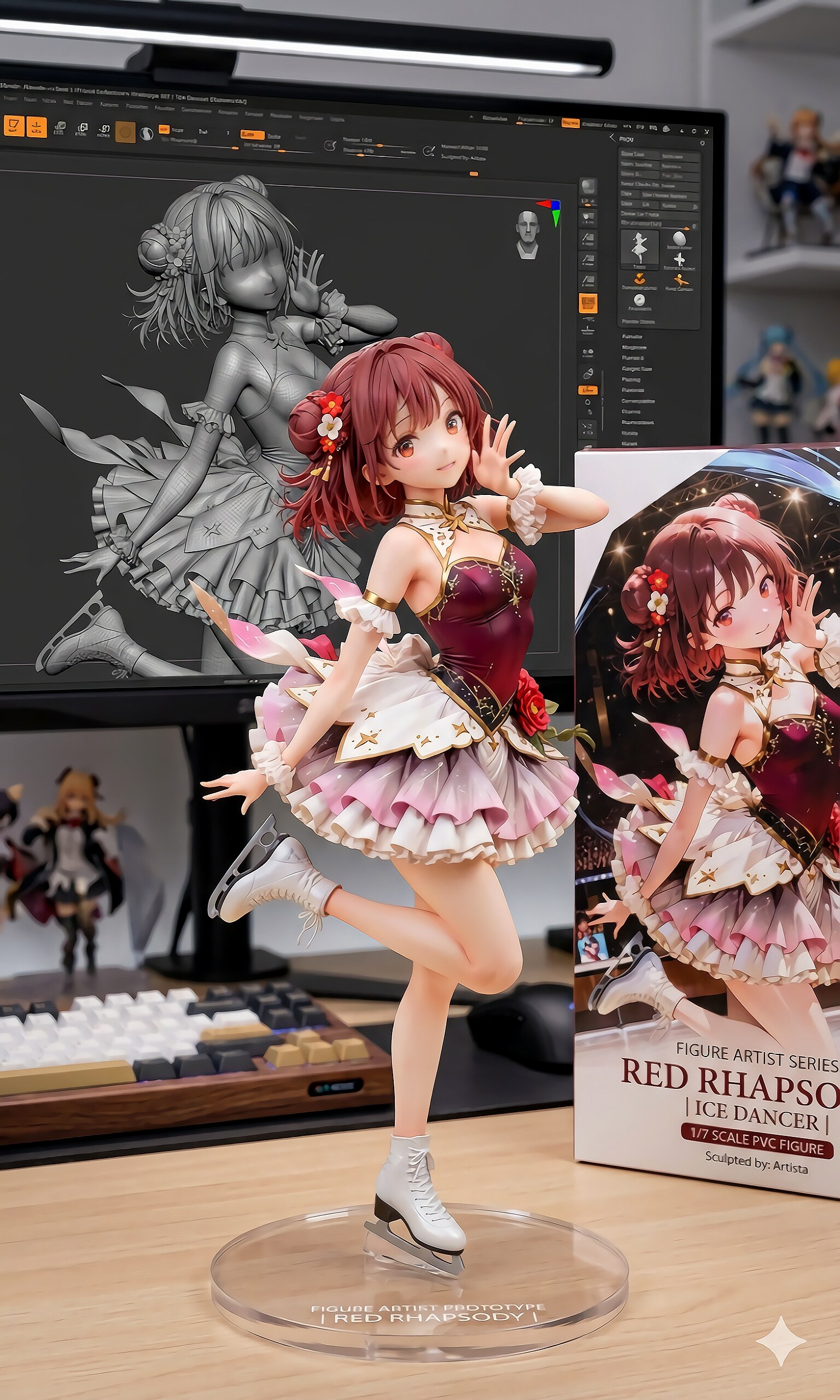 フィギュアスケート選手のフィギュア