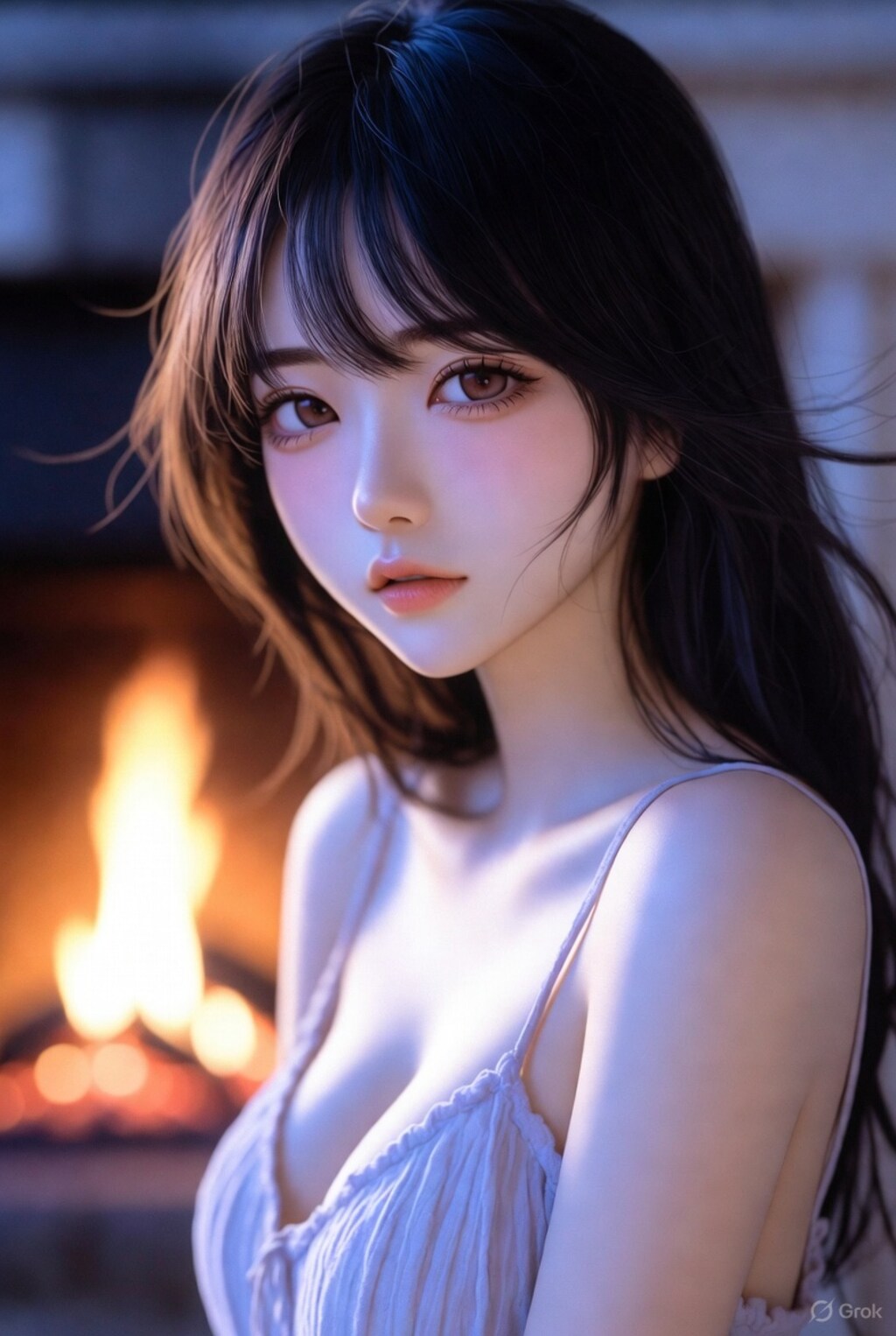 炎が語る、秘密の夜