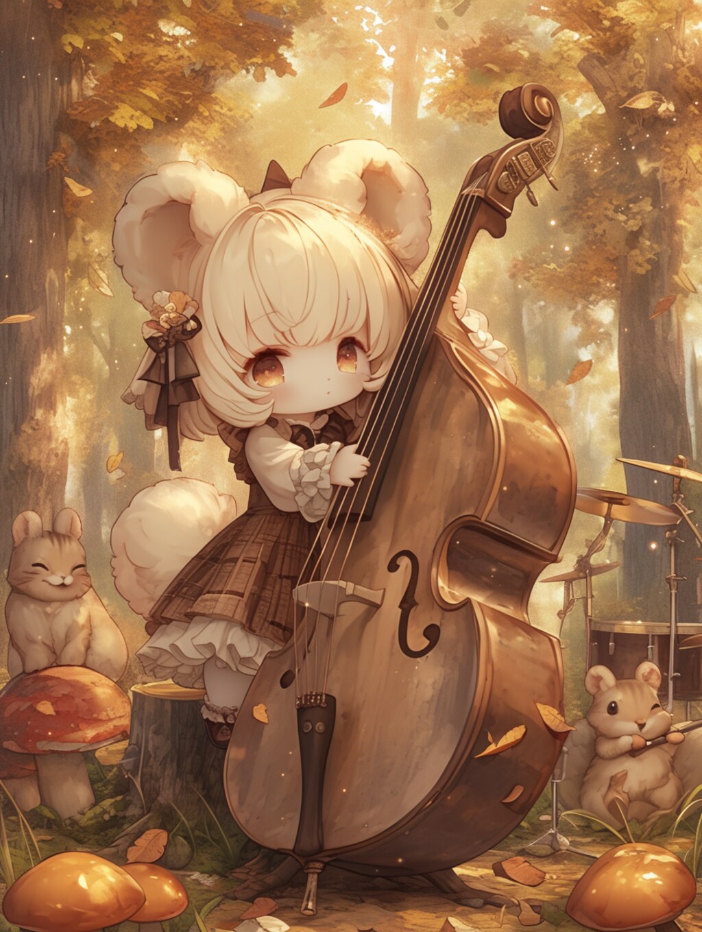 森の音楽会✖︎くま娘🐾