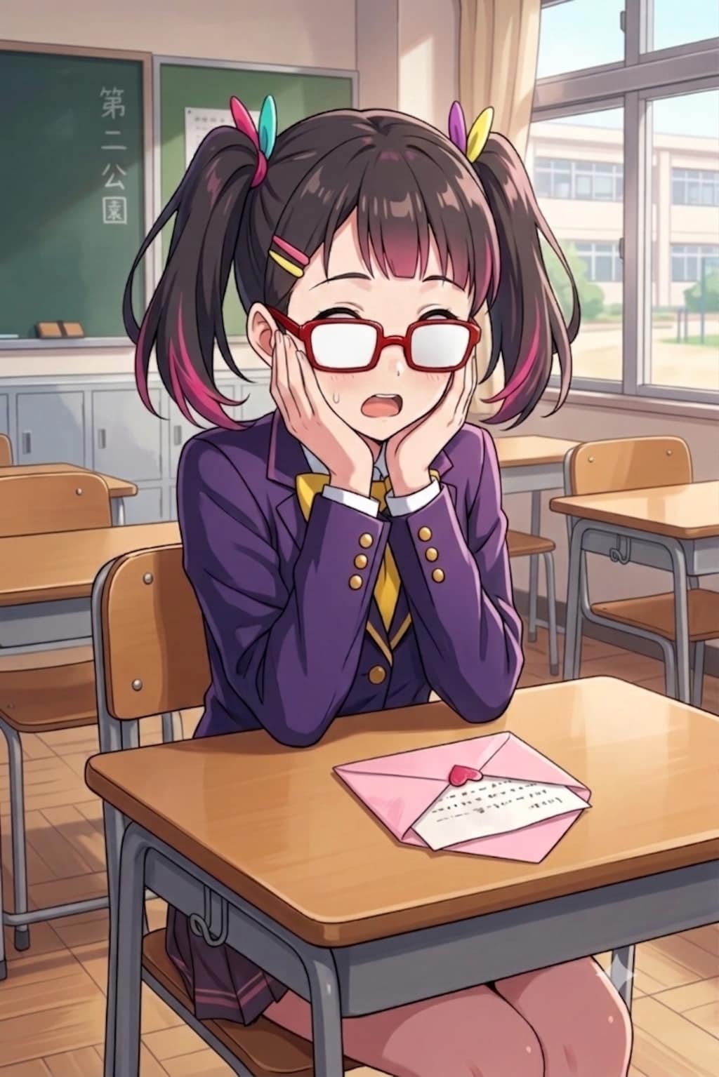 黒髪ちゃん