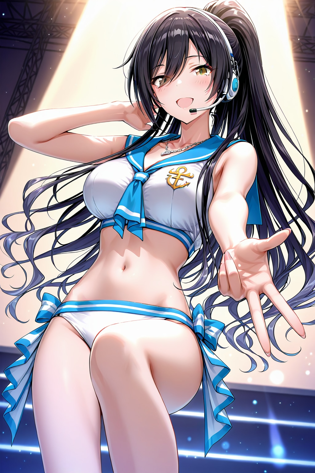 【コンサート】白瀬咲夜　by #QILIN 版　ーセーラー水着 Ver. 01ー