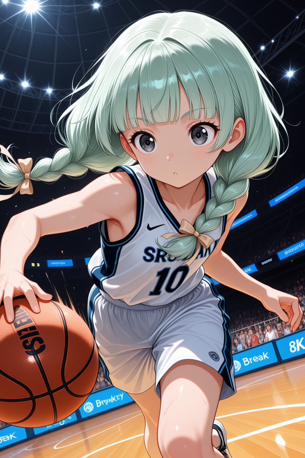 ポイントガードのミリィちゃん