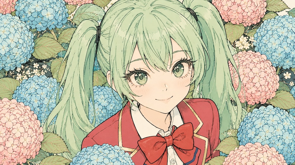 他のモデルっぽくしたあおいちゃん
