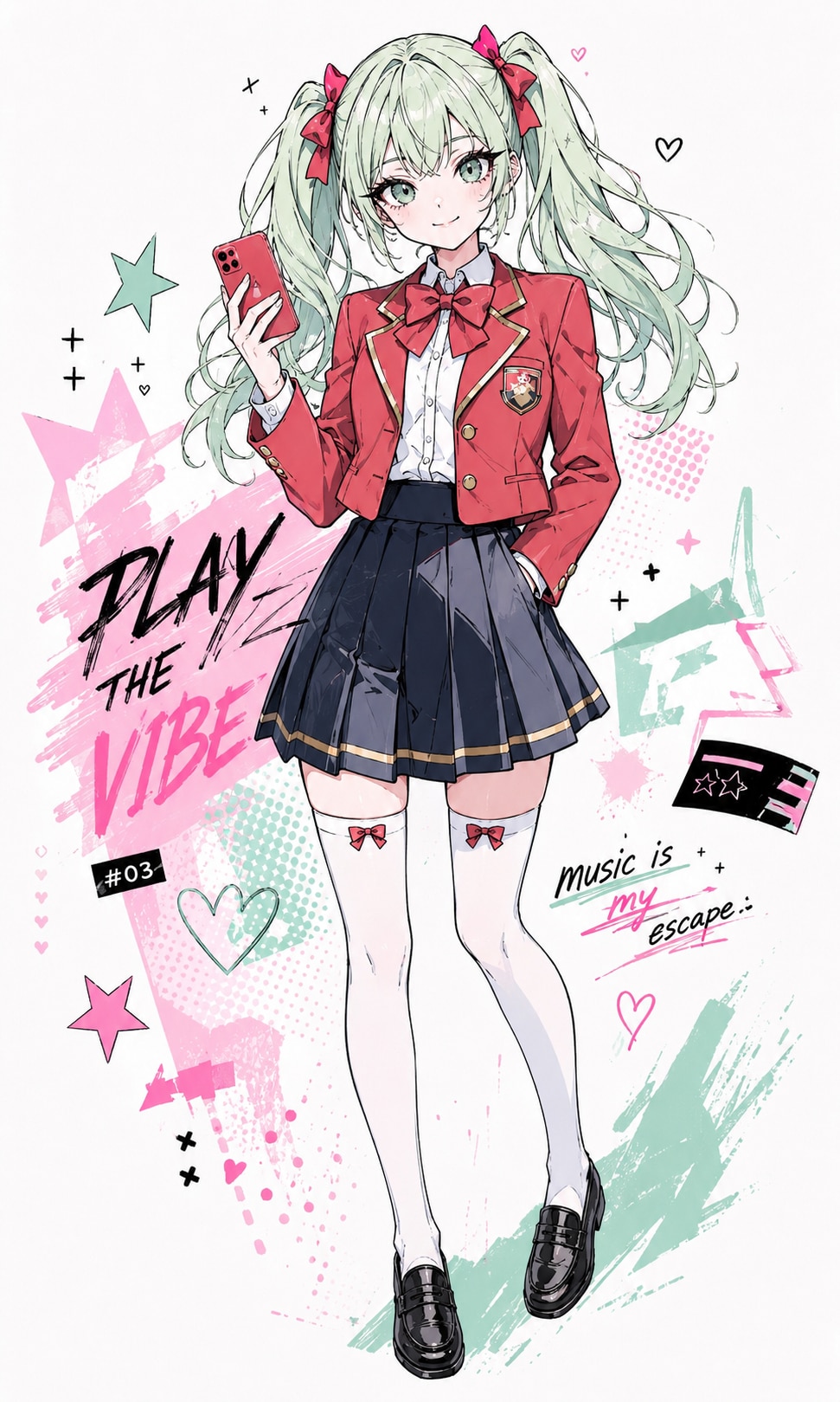 他のモデルっぽくしたあおいちゃん