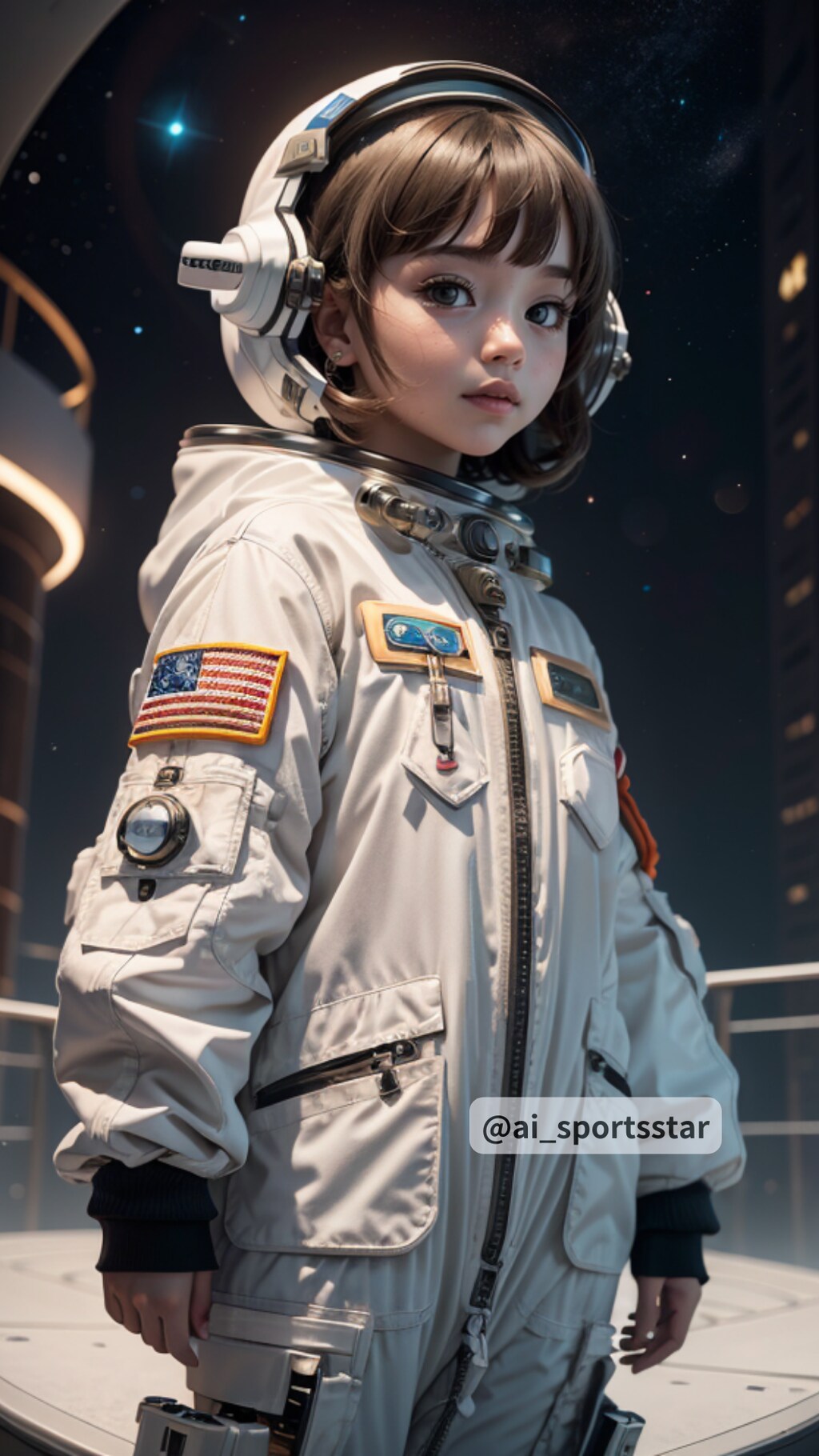 未来の宇宙飛行士エミリー (Emily)