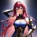 褐色赤髪女戦士イラスト集 3枚目