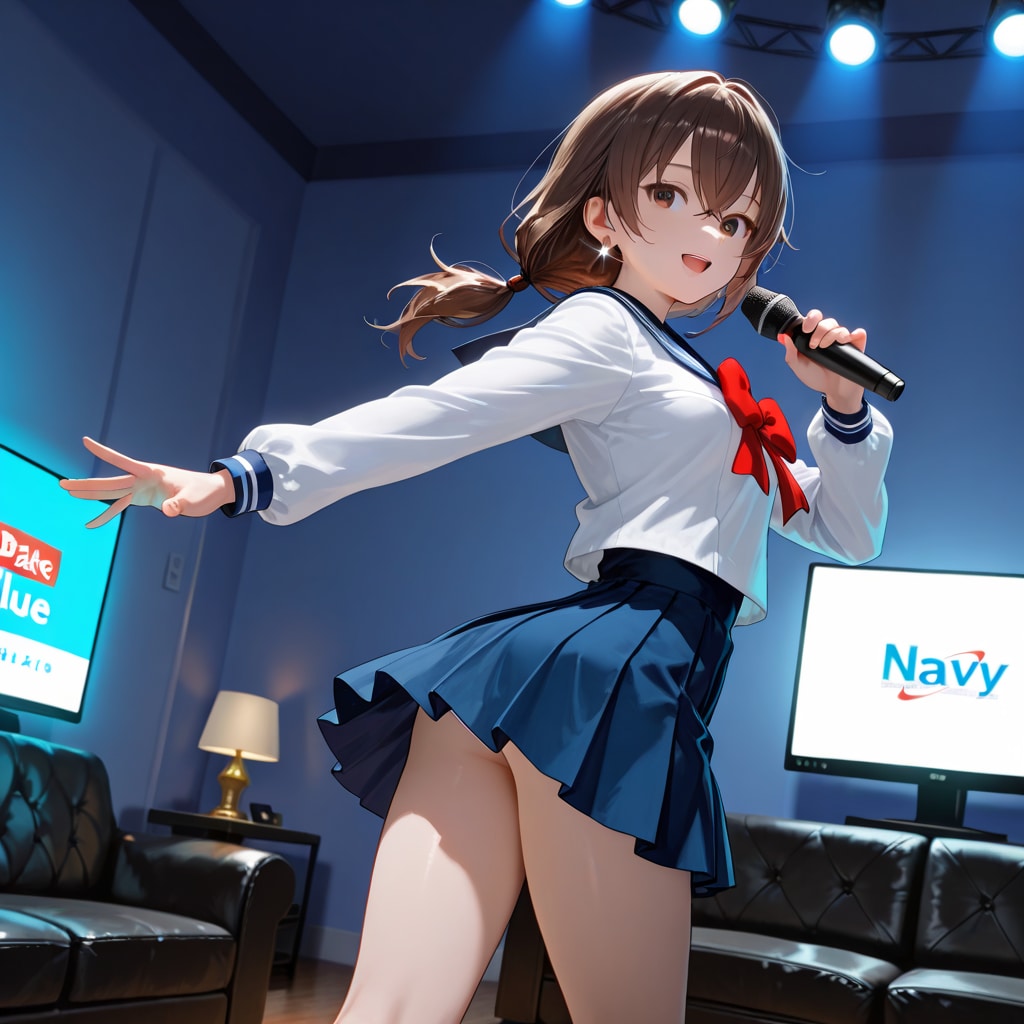 歩美 セーラー服 (9)