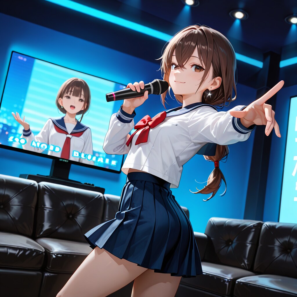 歩美 セーラー服 (9)