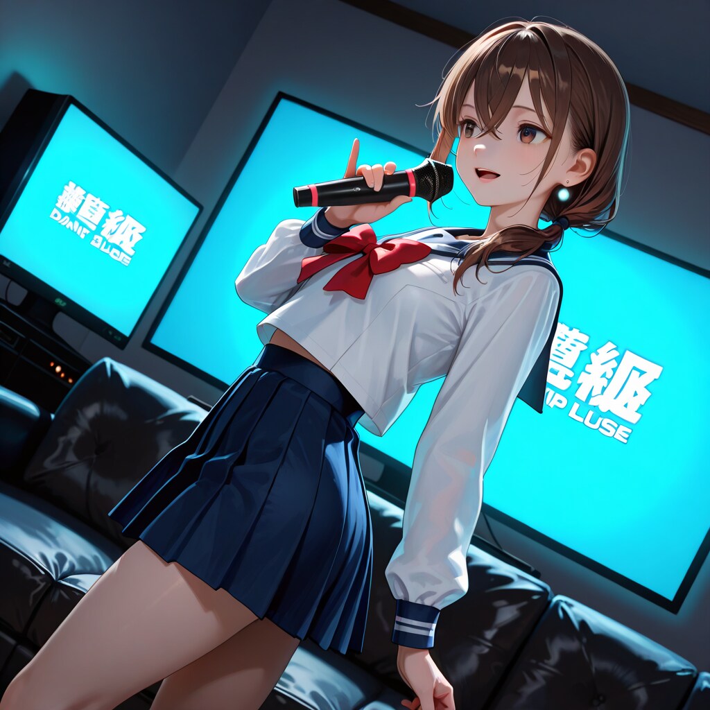 歩美 セーラー服 (9)