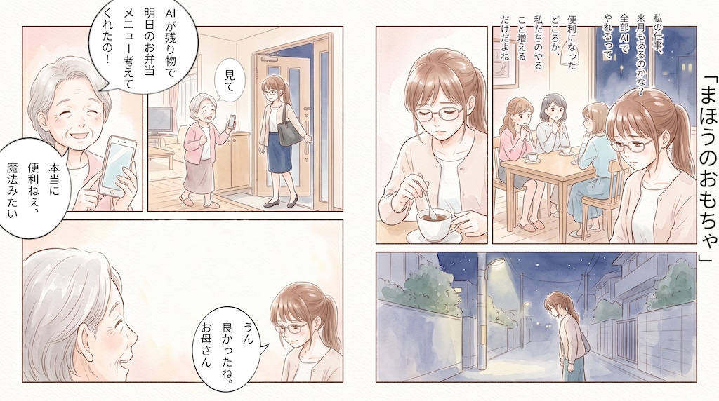 #006 まほうのおもちゃ　★AI併用作品★