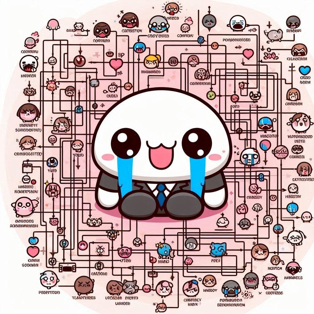 次クールのアニメの相関図