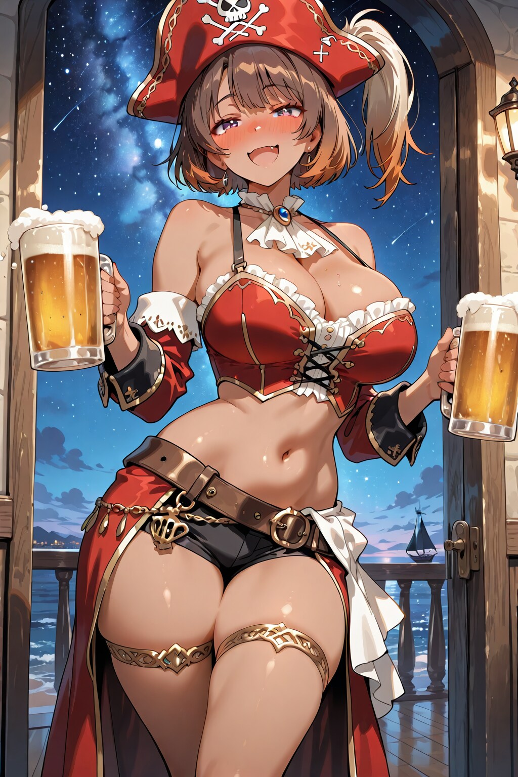 星が綺麗だ一杯飲もうぜ