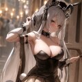 おおかみさんのバニーガールコスプレ。その２　調整 4枚目