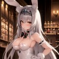 おおかみさんのバニーガールコスプレ。その２　調整 3枚目