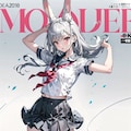 兎耳女子高生情報誌「うさみみマガジン」新刊📕✨ 2枚目
