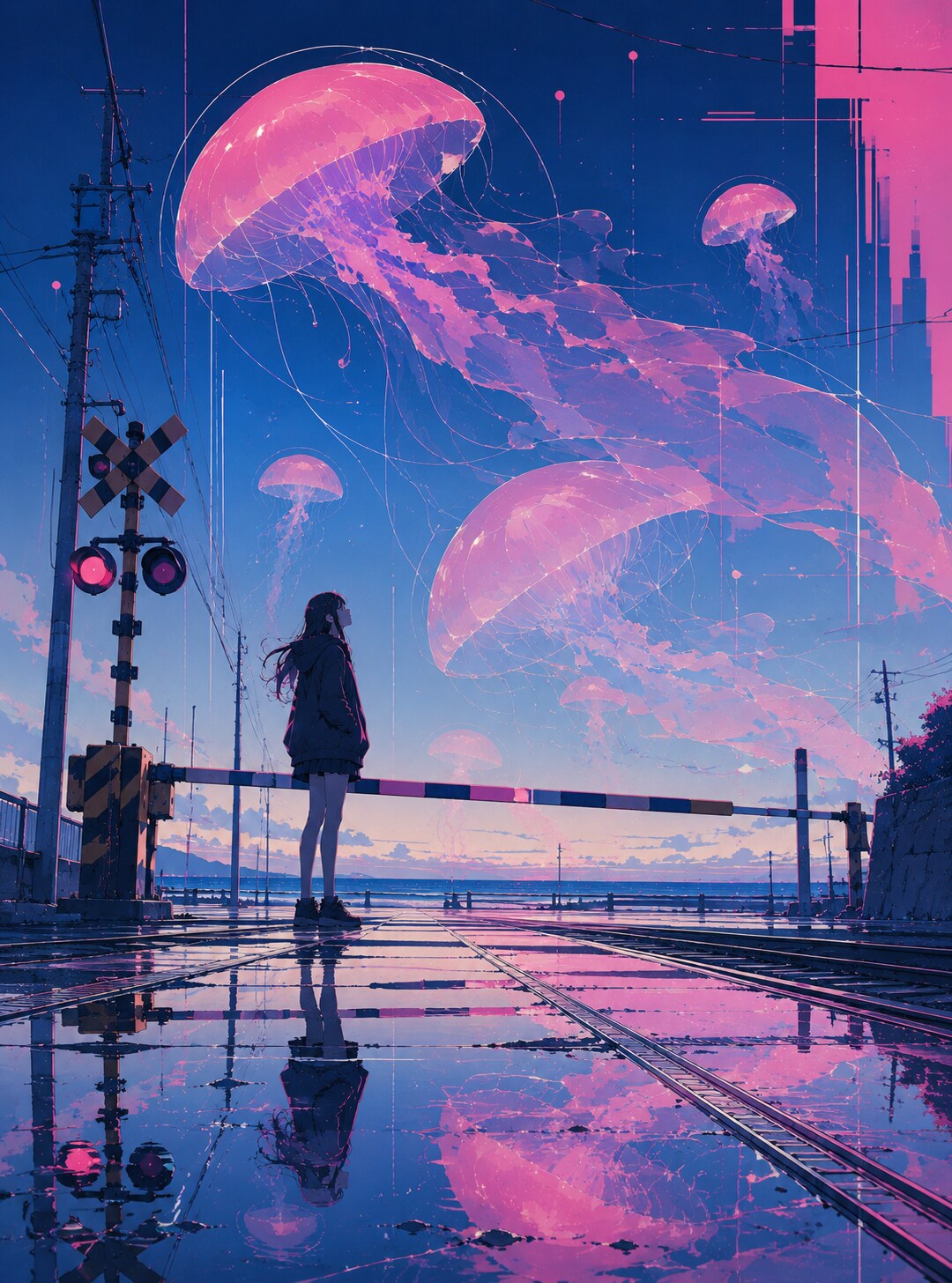 海月時 | の人気AIイラスト・グラビア