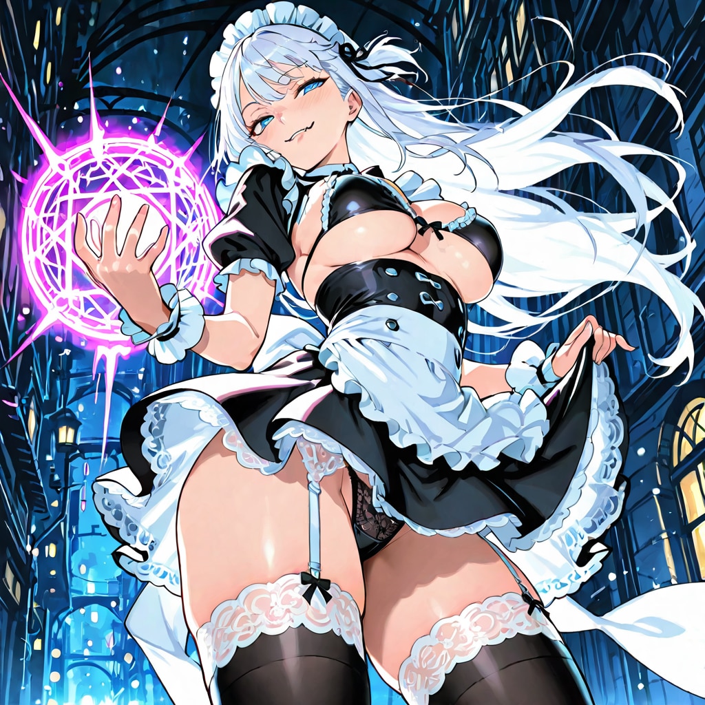 メイド風魔法少女