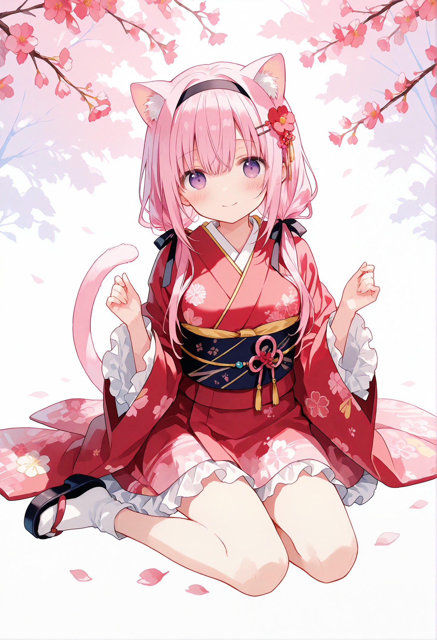 和ロリ猫耳桃香 24 | の人気AIイラスト・グラビア