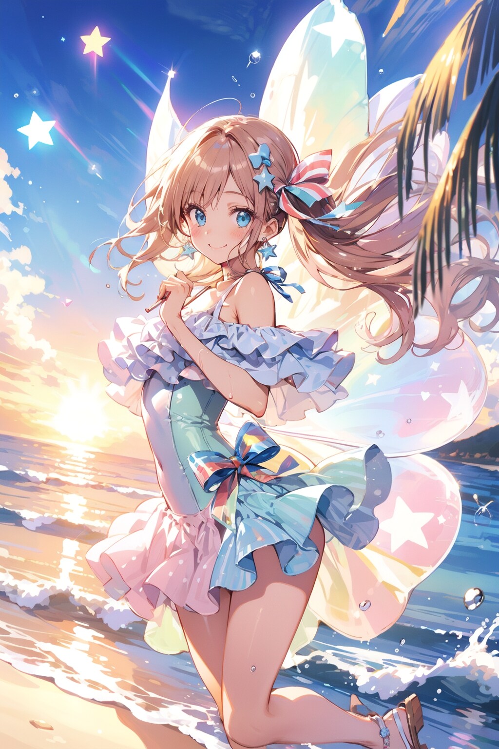 Cute summer princess