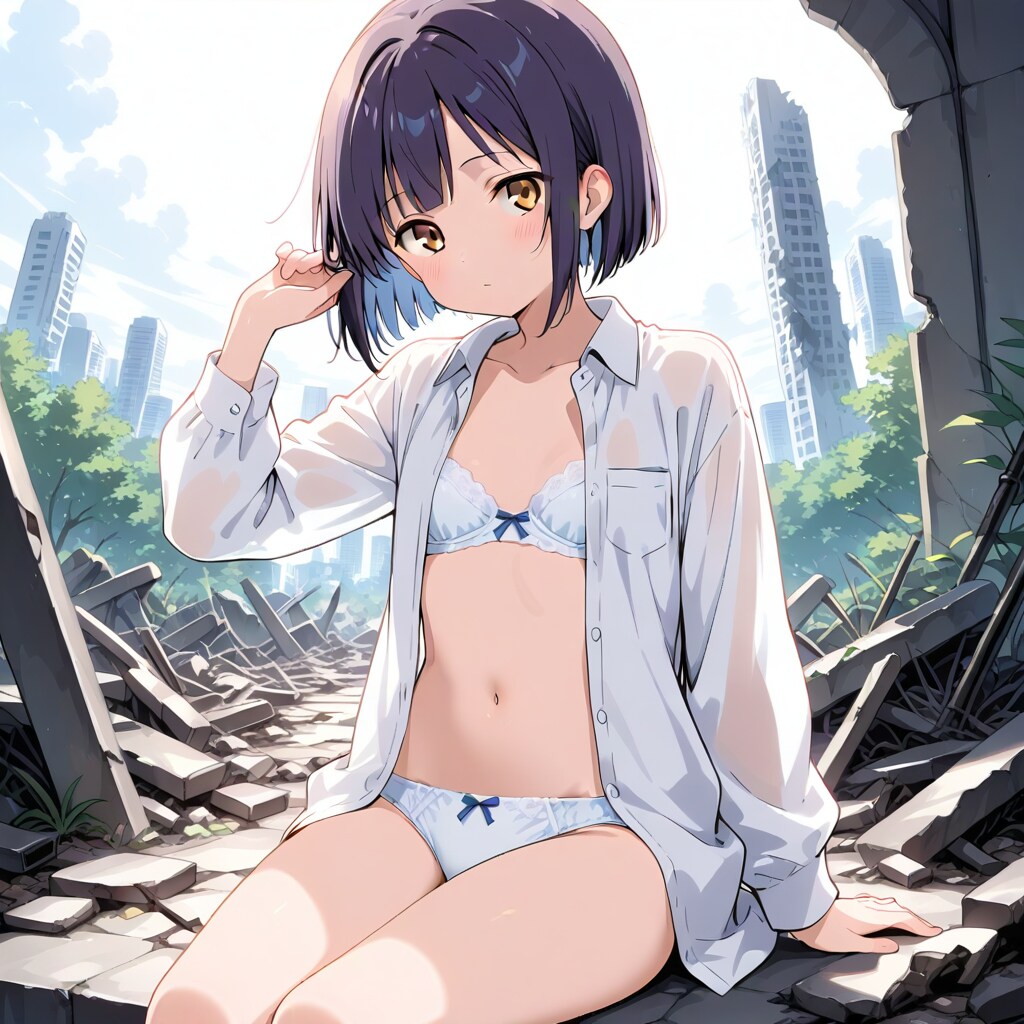 廃墟の…「はい、今日はここまでね」