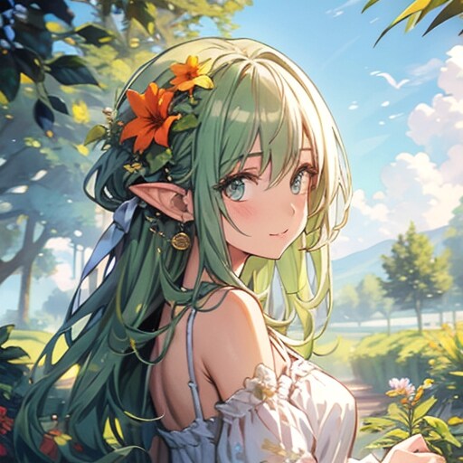 TOPAZ版DRYADちゃん | の人気AIイラスト・グラビア