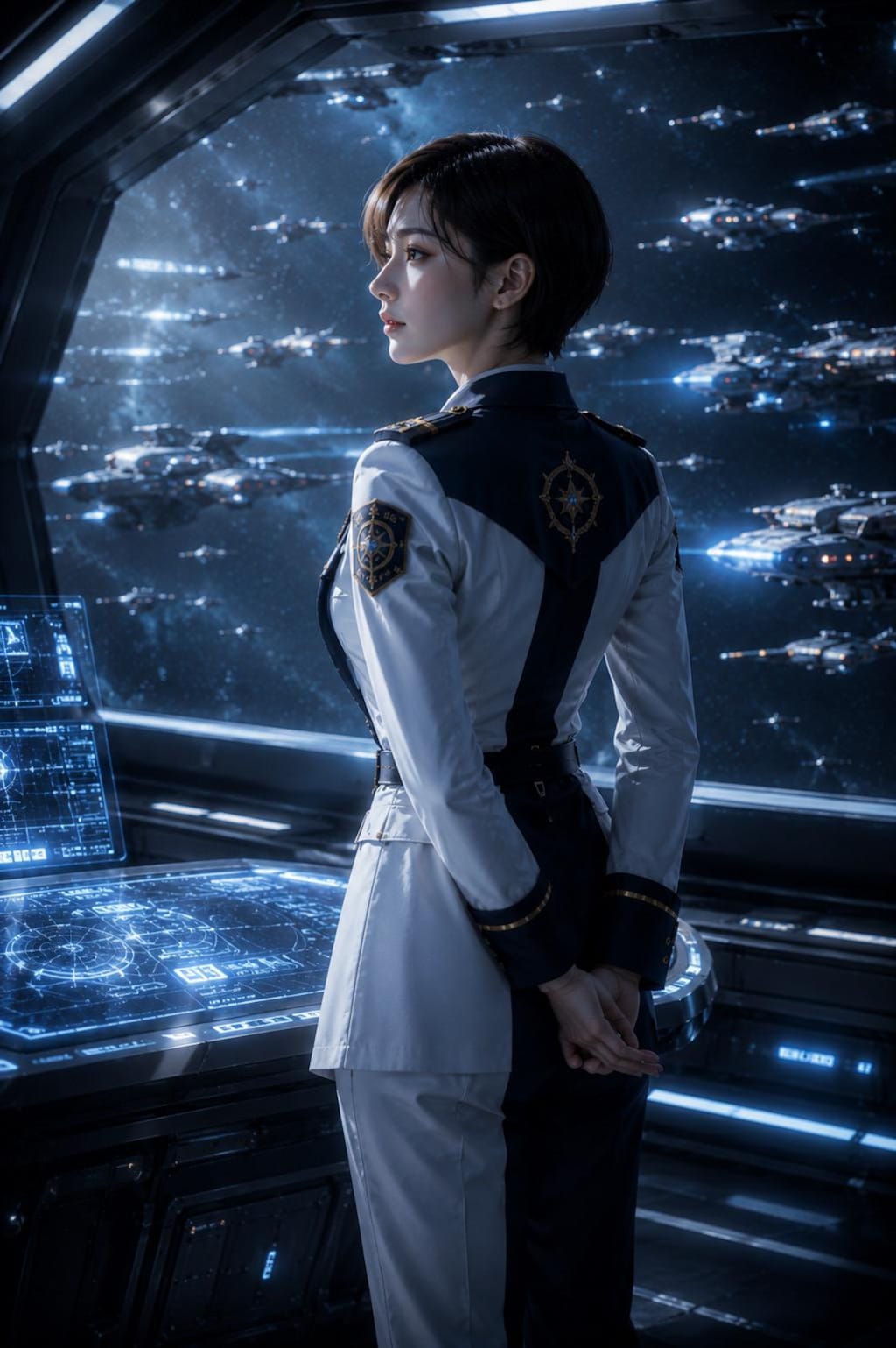 ちちぷい未来艦隊司令官のオフショット