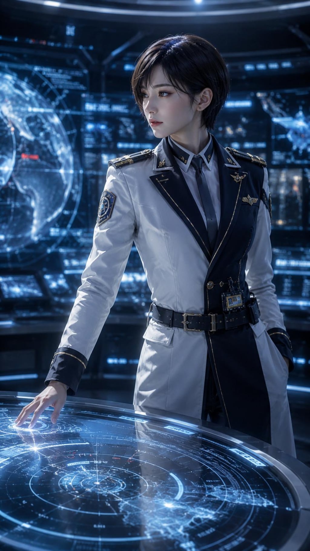 ちちぷい未来艦隊司令官のオフショット