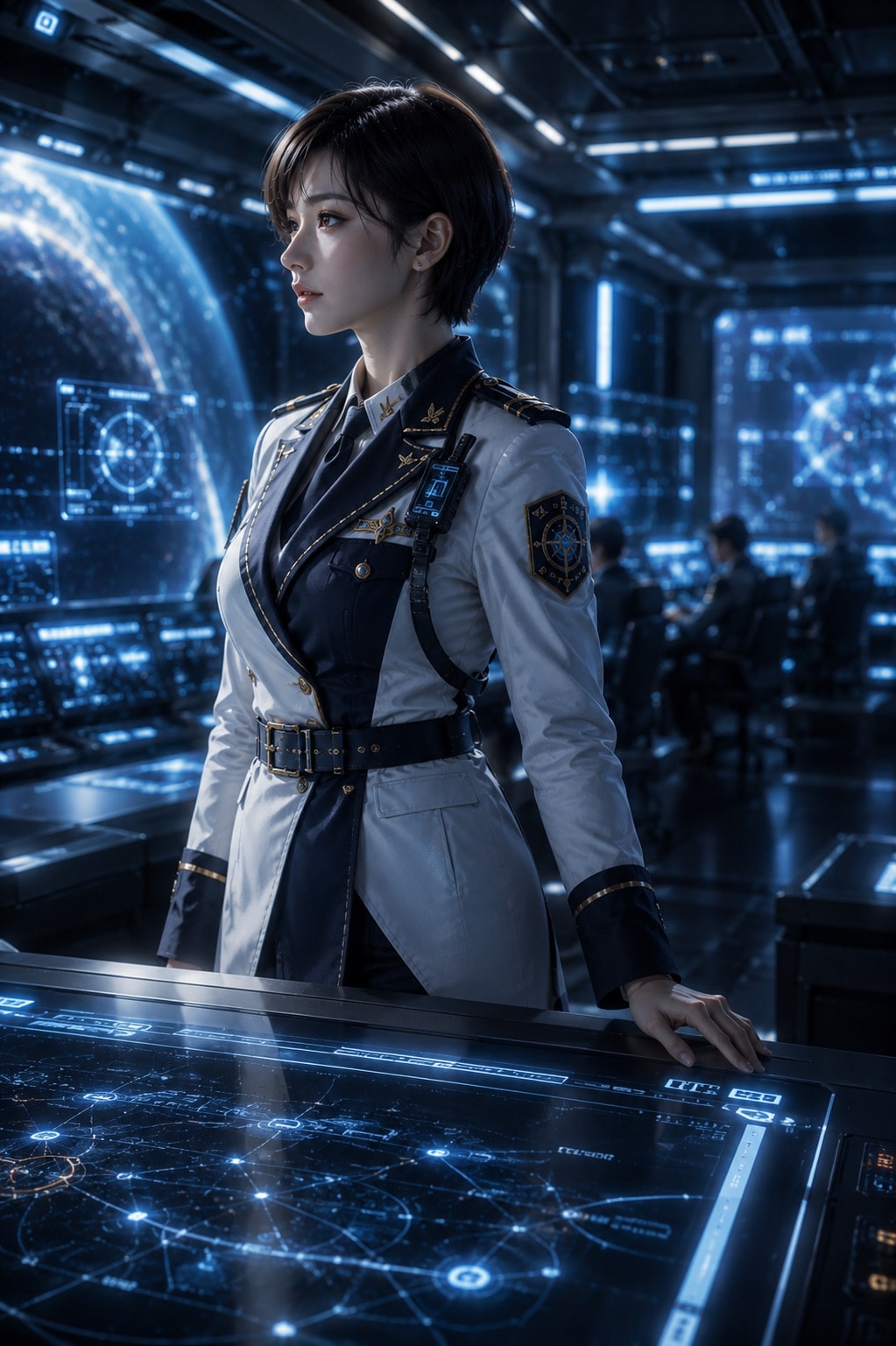 ちちぷい未来艦隊司令官のオフショット