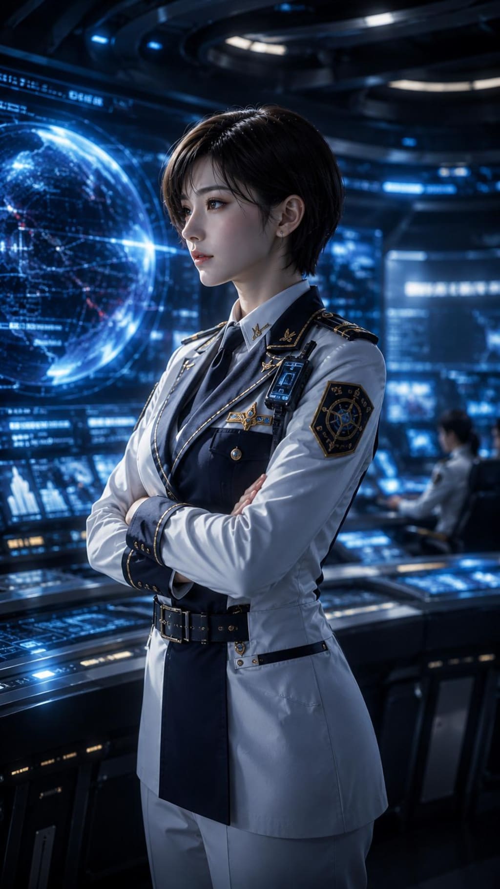 ちちぷい未来艦隊司令官のオフショット