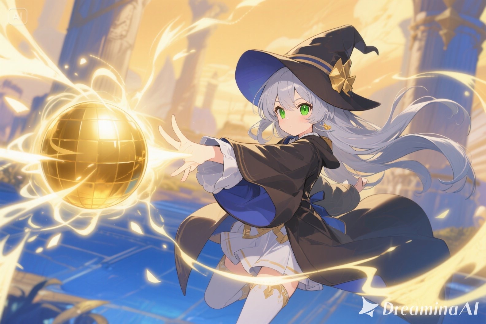 キンタ魔法を使うステラちゃん | の人気AIイラスト・グラビア