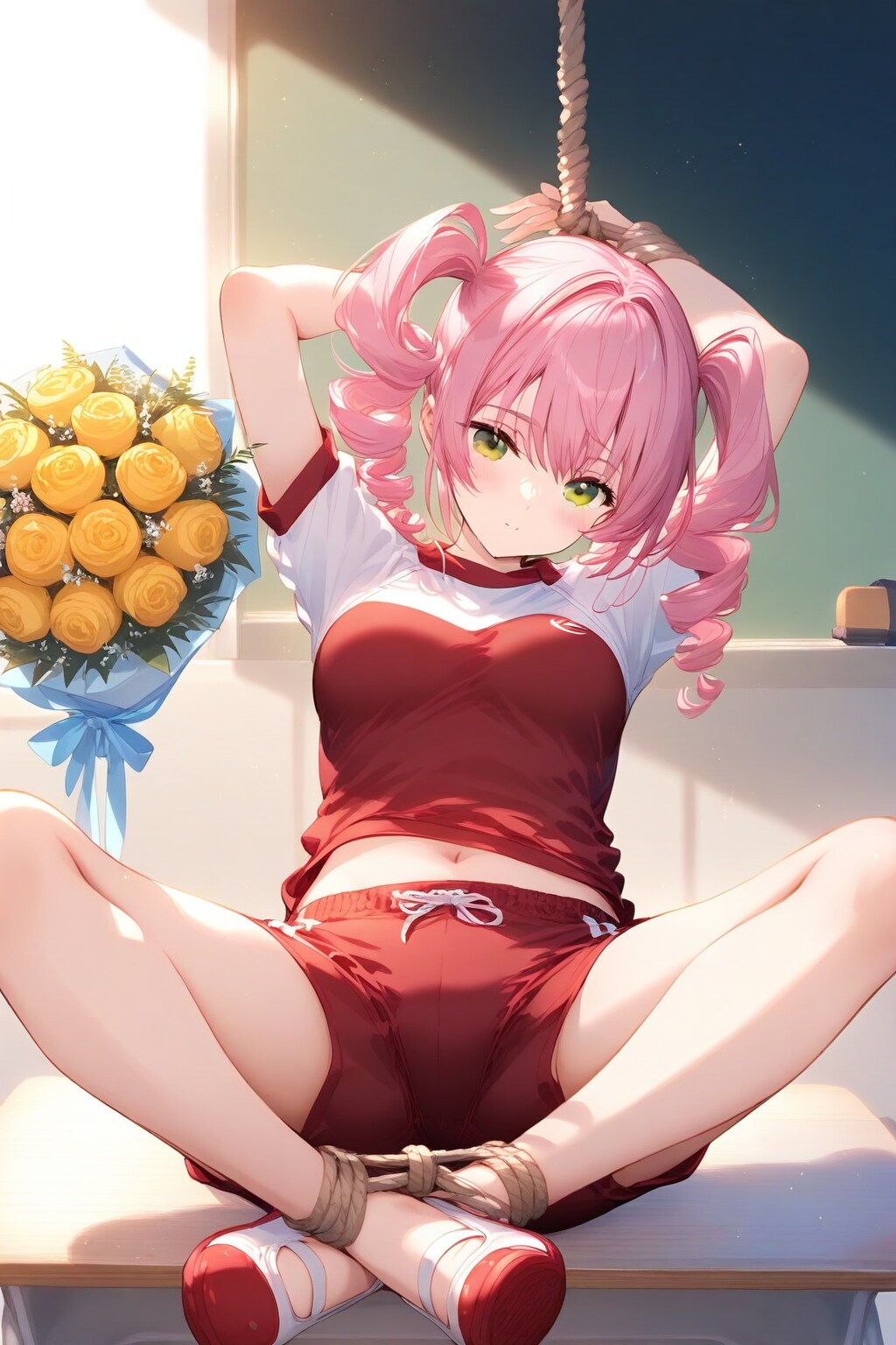 ただ縛られた少女