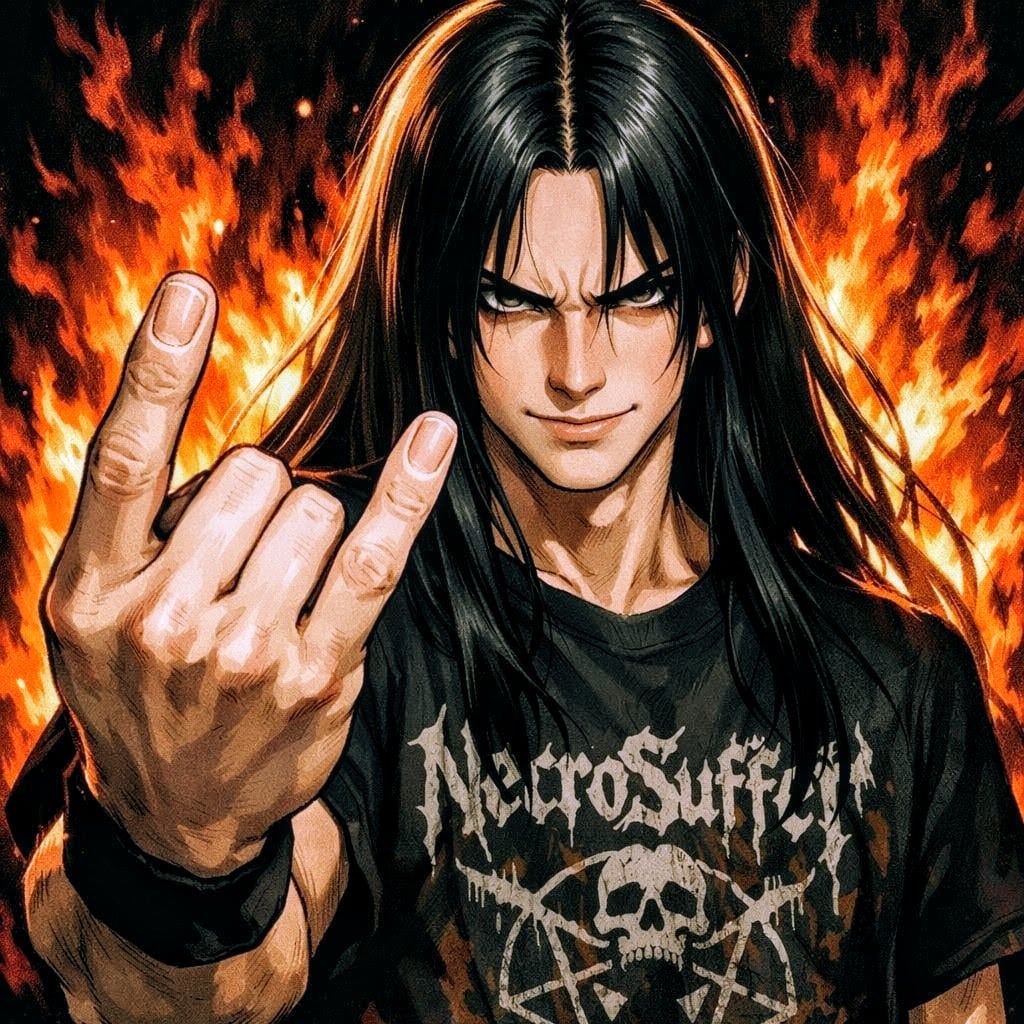 良いかお前ら。これがメロイックサインだ！