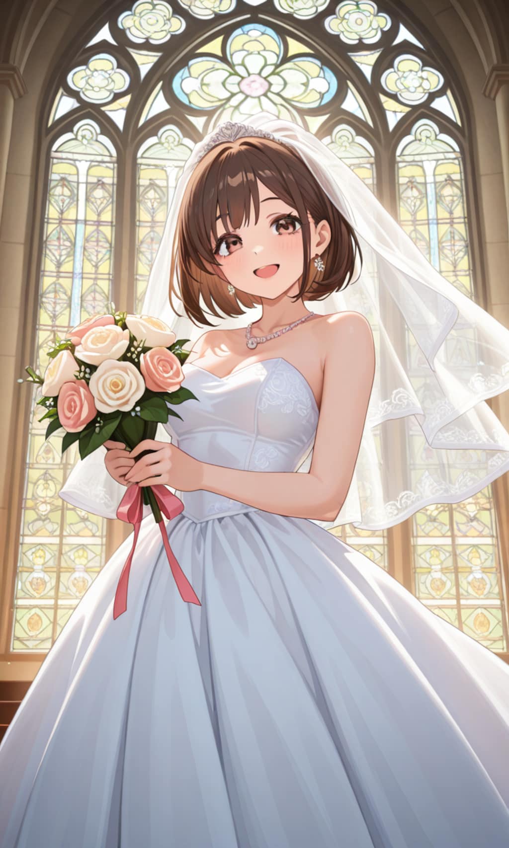 自撮りちゃん　～花嫁さんに挑戦～
