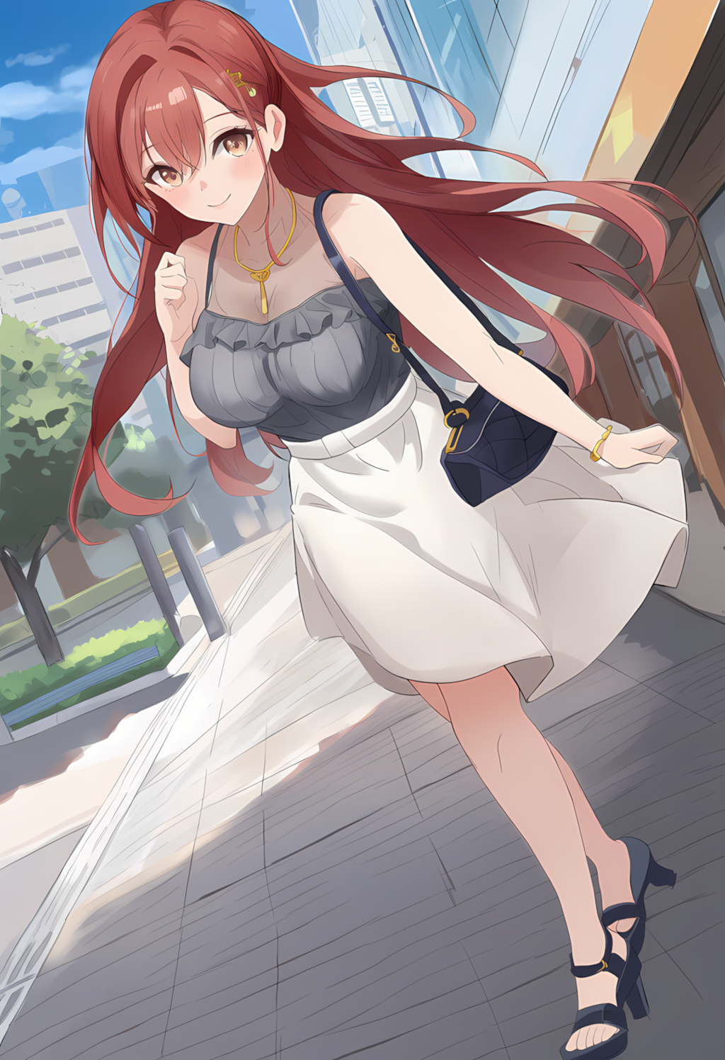 ノノカちゃんのエレガント通勤🌸💃