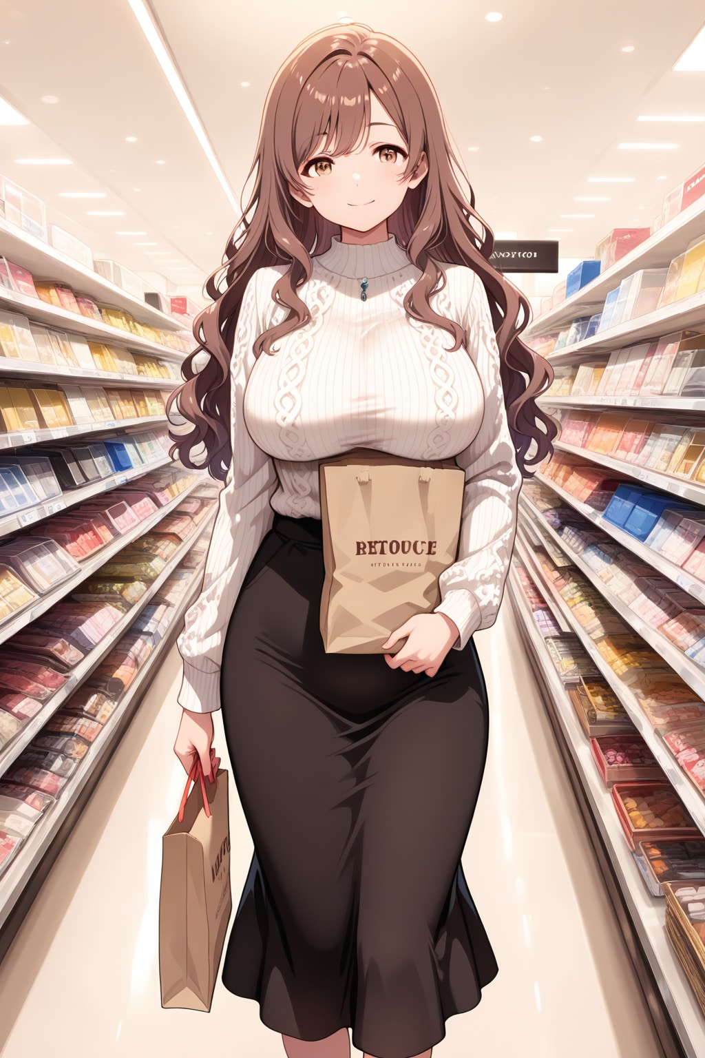 茶髪ちゃん | の人気AIイラスト・グラビア