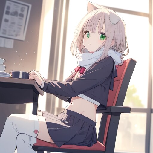 winter school uniform5 | の人気AIイラスト・グラビア