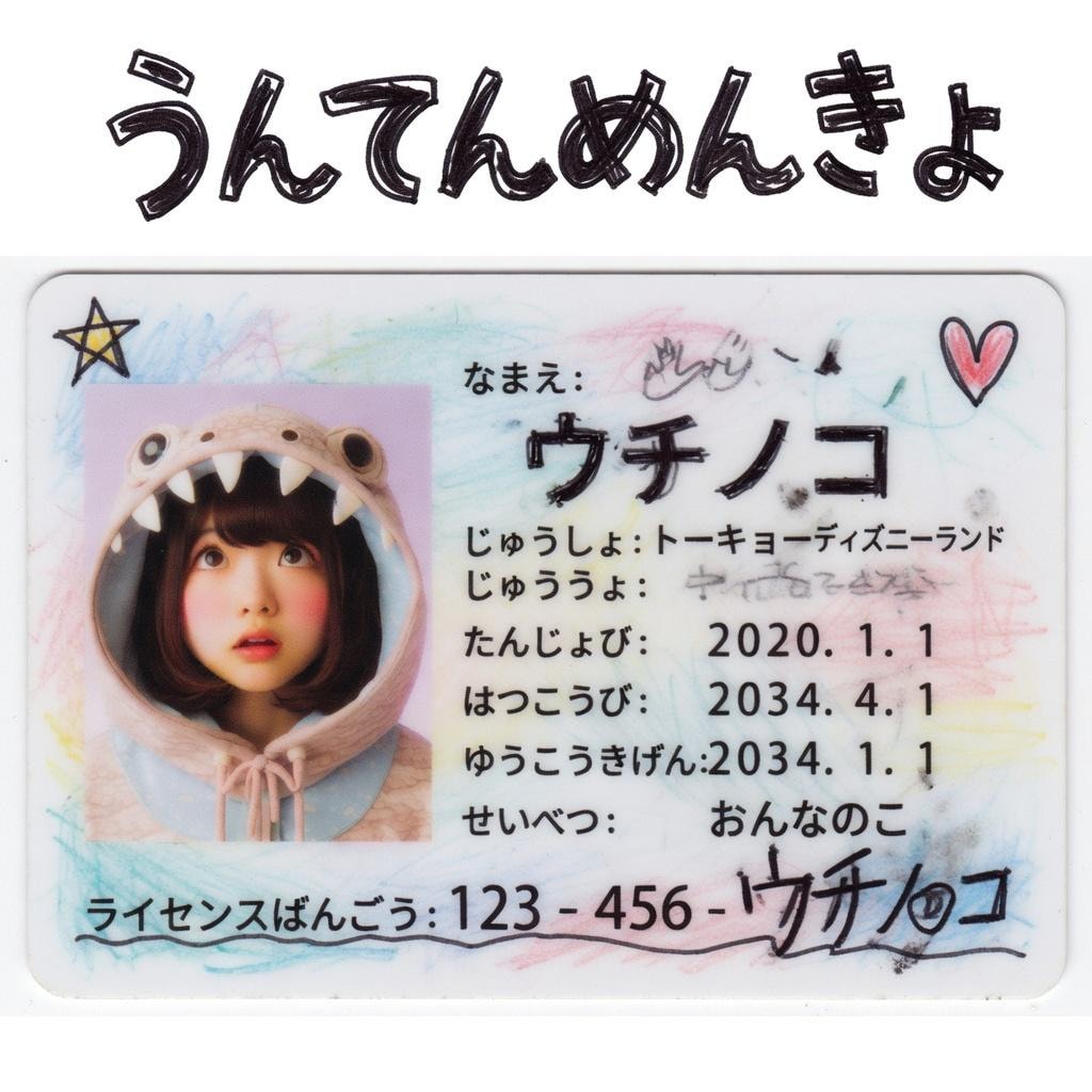 ノコ免許