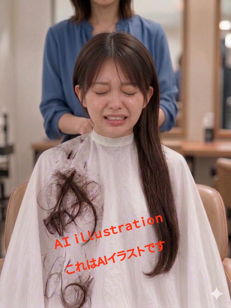 いつも明るかった初恋のポニーテール美少女が、髪を切る数日前から沈んでいた。   もし強いられた変化だったのなら──   ハサミが入った瞬間、泣き声が漏れ、呼吸も乱れていたのだろう。