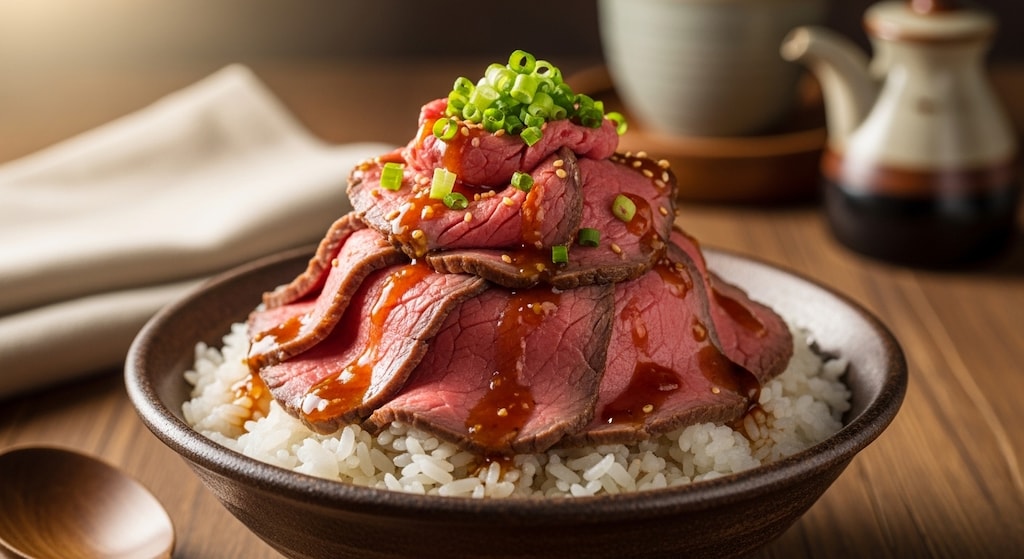 ローストビーフ丼