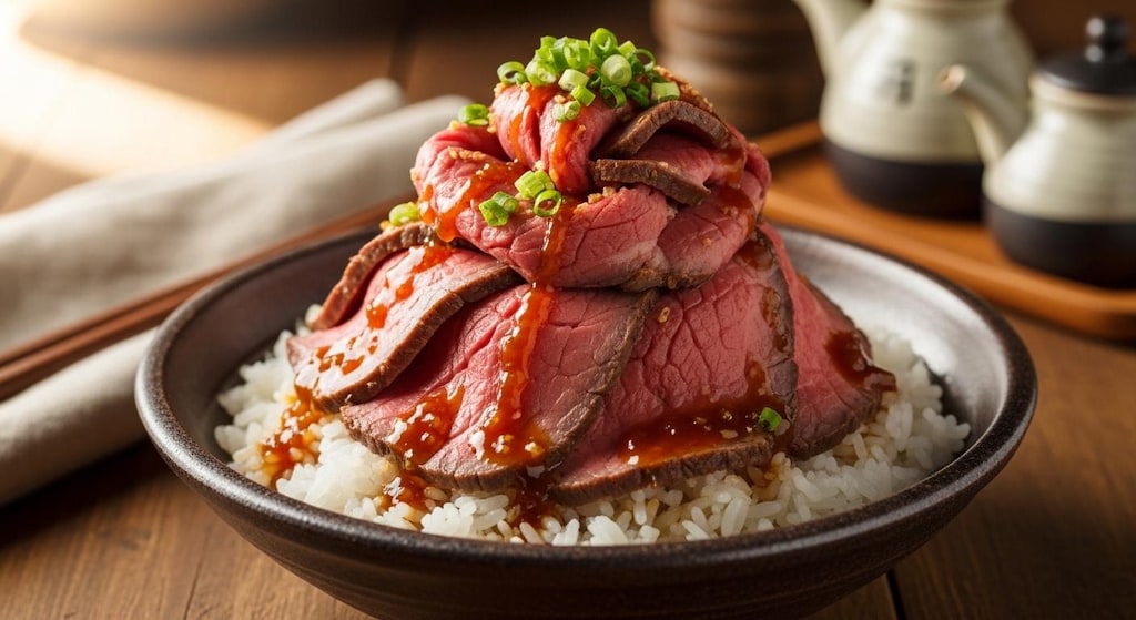 ローストビーフ丼