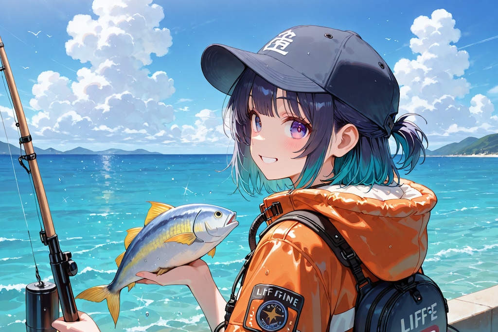 釣れました