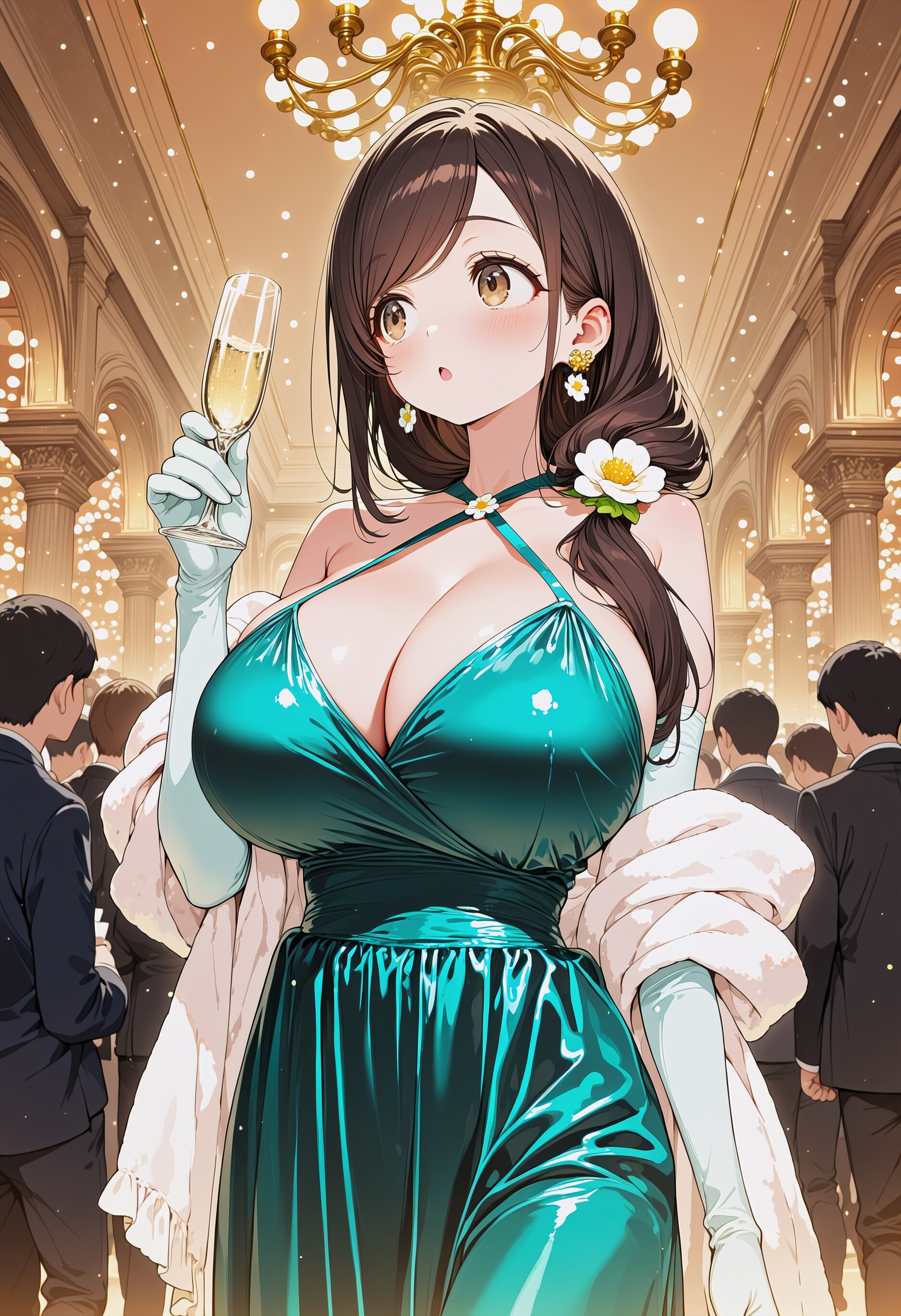 友人の結婚式に参列した時の写真